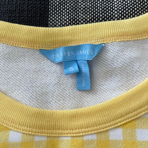 Women’s gingham sweatshirt - Picture 3 of 3